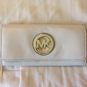Off white Michael Kors wallet